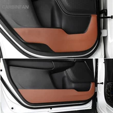 Автомобильная наклейка на дверь, анти-удар, коврик с боковым краем, защитная накладка, накладка, наклейка для автомобиля, Стайлинг для Honda CRV CR-V 5th C564