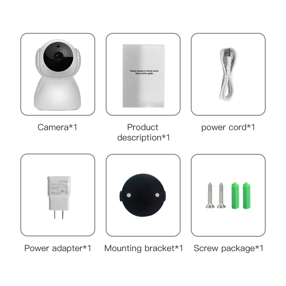 SDETER 1080P 2MP домашняя ip-камера безопасности, беспроводная WiFi камера, Wi-Fi камера видеонаблюдения, двухстороннее аудио ИК ночное видение, детский монитор