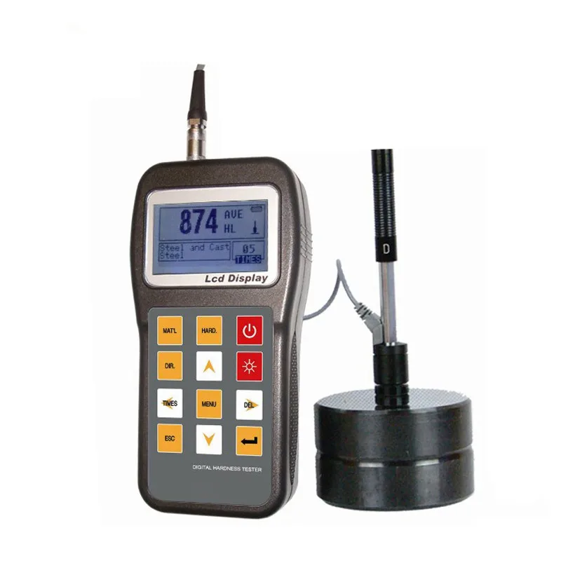 US $376.00 Hot Sale High Precision Handheld Leeb Hardness Meter YHT100 Digital Multifunction Rebound HLD Hardness Tester LCD Display Meter