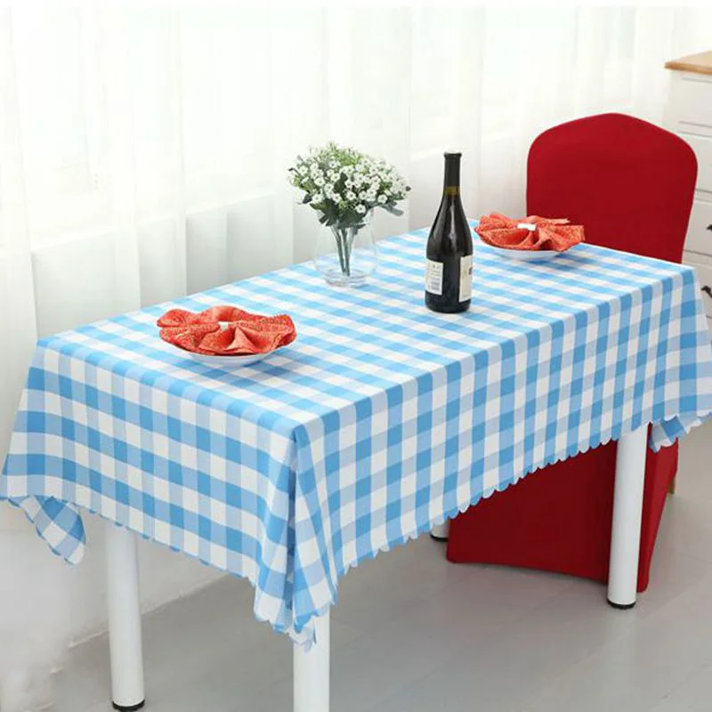 

Hot Sale Plaid Rectangle Round TableCloth Garden Picnic TableCloth Red Check Tablecloths Hotel Home Tablecloths For Kitchen