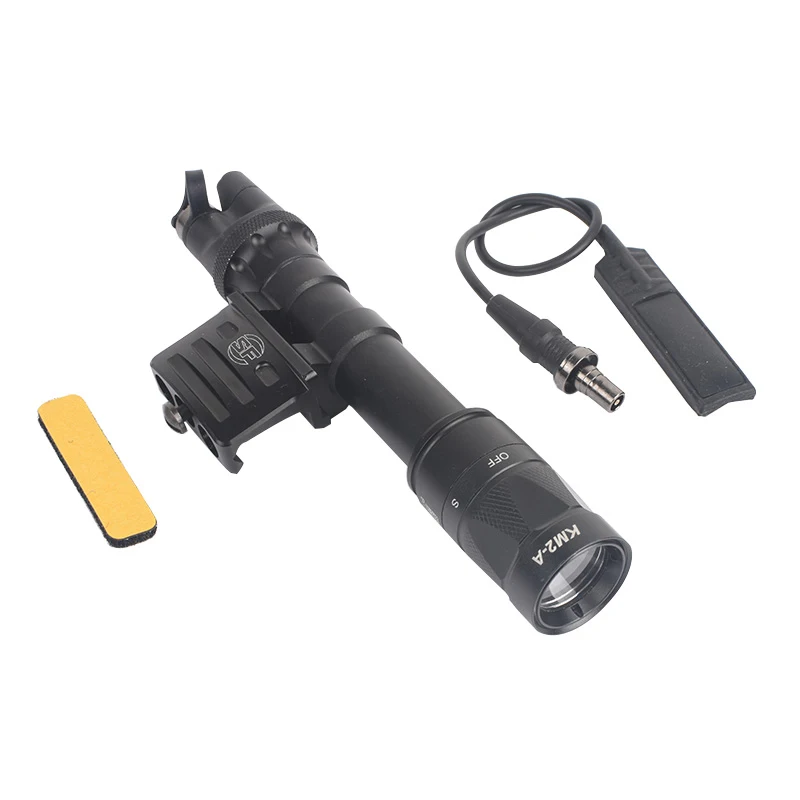 Montagem do Interruptor com Rm45 Airsof Tático Lanterna Scout Luz Wds07 Offset Montagem Picatinny Ferroviário M612v 8 Airsof tático lanterna m612v scout luz wds07