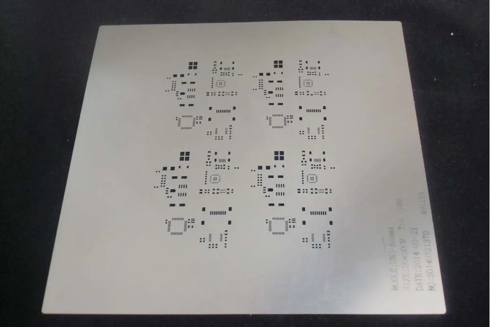 SMT сборка из нержавеющей печатной платы трафарет производитель pcb паяльная паста травленый/Лазерная резка принтер