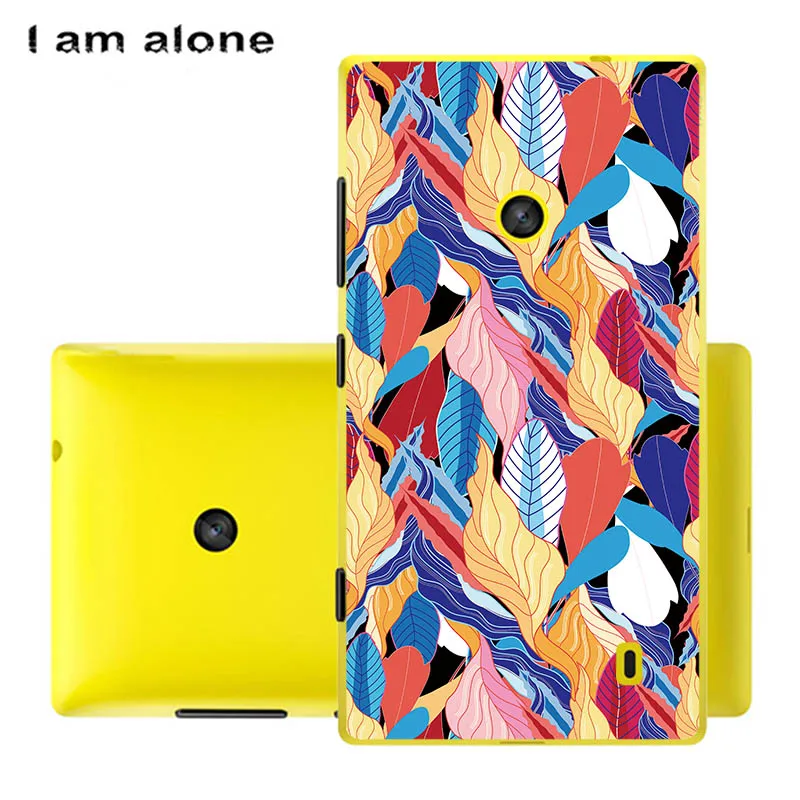 Чехлы для телефонов I am alone для microsoft Nokia Lumia 520 4,0 дюйма, мягкий ТПУ мобильный Модный Цветной чехол для Nokia 520 - Цвет: Soft TPU KK37