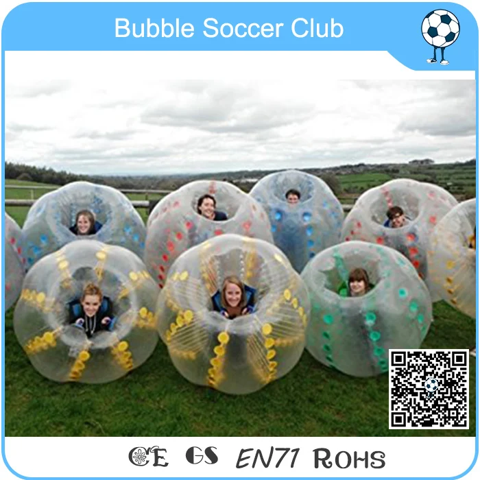 Красочный надувной спортивный мяч для футбола|bubble suit|human bubble suitbubble football |