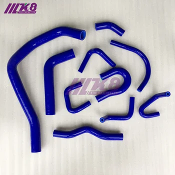 

SILICONE RADIATOR HOSE KIT FOR 88-91 Honda Civic/CRX EE EF / CR-X Base/DX/ HF/Si(10PCS) red/blue/black