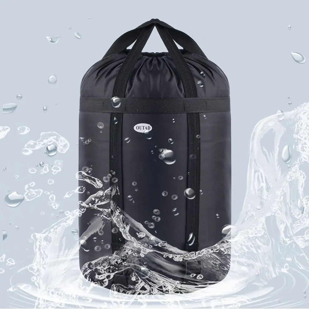 

OUTAD Waterproof Compressed Storage Saving Bags Lightweight Nylon Compression Stuff Sack Bag Outdoor Camping Sleeping Small Bag