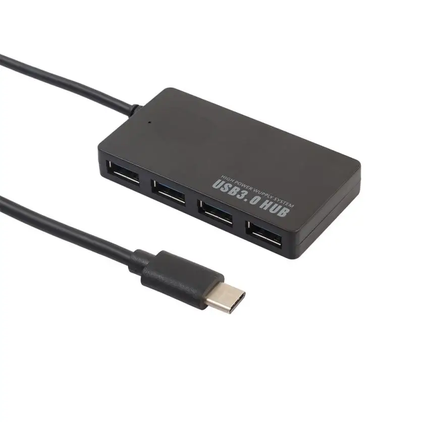 

Carprie New Super Type C to USB 3.0 Charging HUB Adapter USB-C 3.1 Converter For Macbook Pro 17Oct31 Drop Ship F