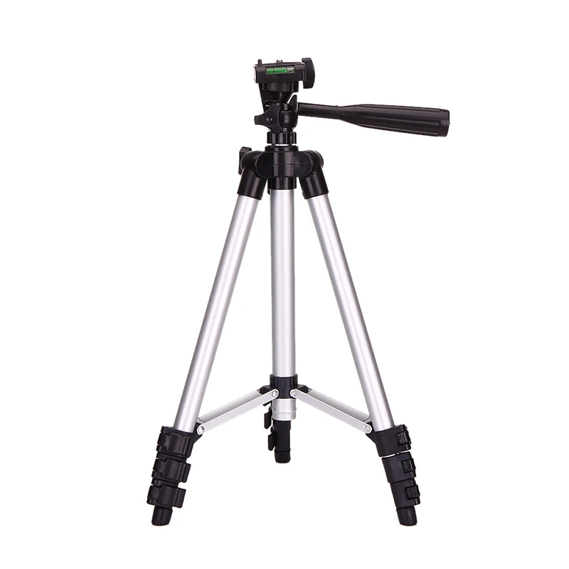 350mm 1060mm(14" 42") Professional Aluminum Tripod With 3 Way Universal Camera Tripod for Nikon