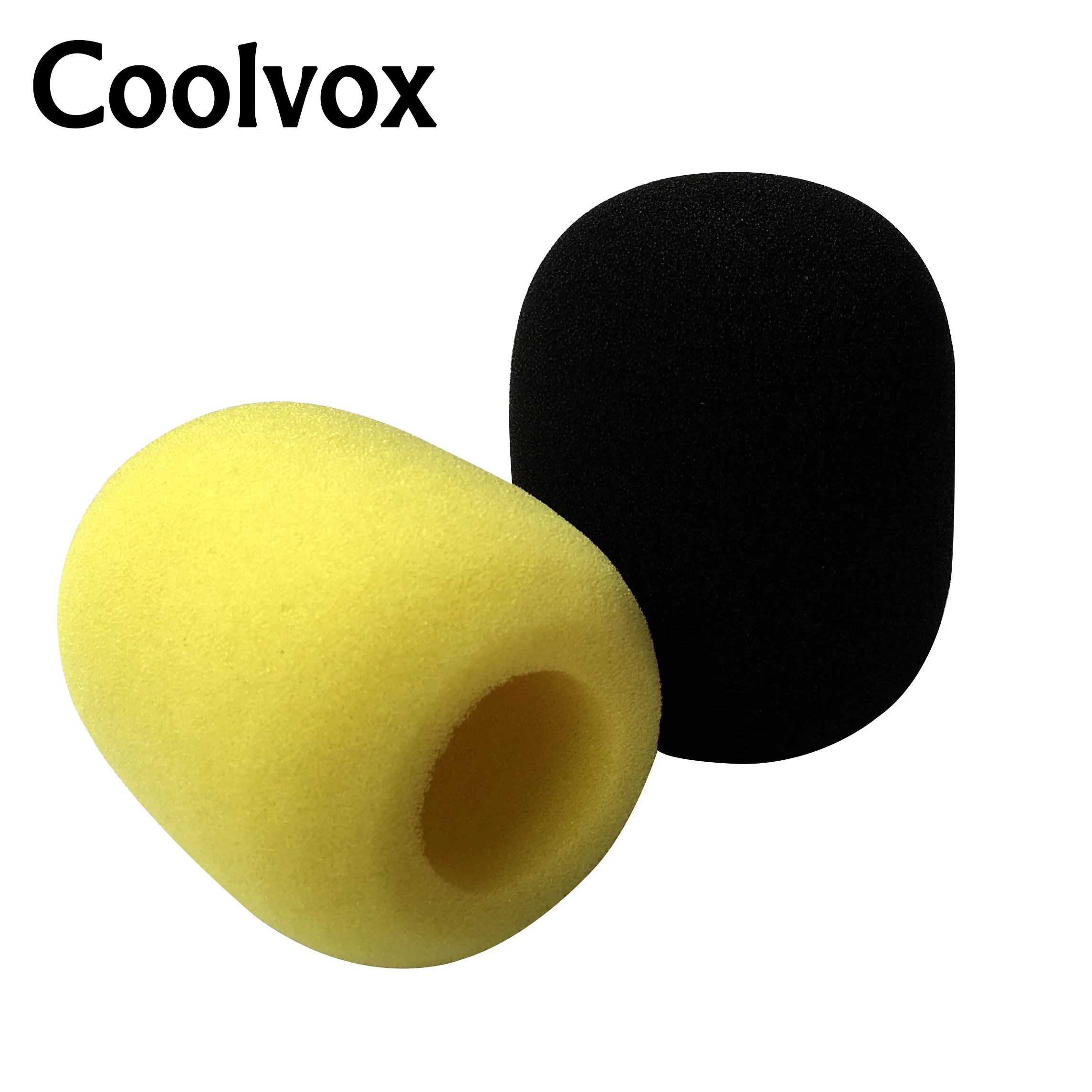 

10pcs/lot High density Mike Foam Cover MIC Windshield Sponge for Shure Sm63L Handheld Broadcast Interview Dynamic microphones