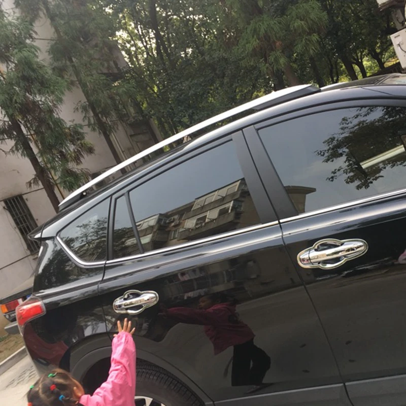لتويوتا Rav4 Rav 4 2013 2014 2015 2016 2017 الألومنيوم الشظية الجانب القضبان حامل سقفي حامل الحقائب الاكسسوارات لتويوتا Rav4 Rav 4 2013 2014 2015 2016 2017 الألومنيوم الشظية الجانب القضبان حامل سقفي حامل الحقائب الاكسسوارات