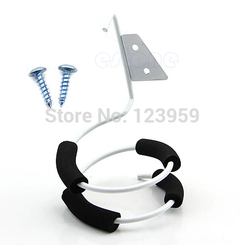 

Spiral Blow Dryer Stand Flat Hair Iron Holder Wall Mont Hang Holder Organizer