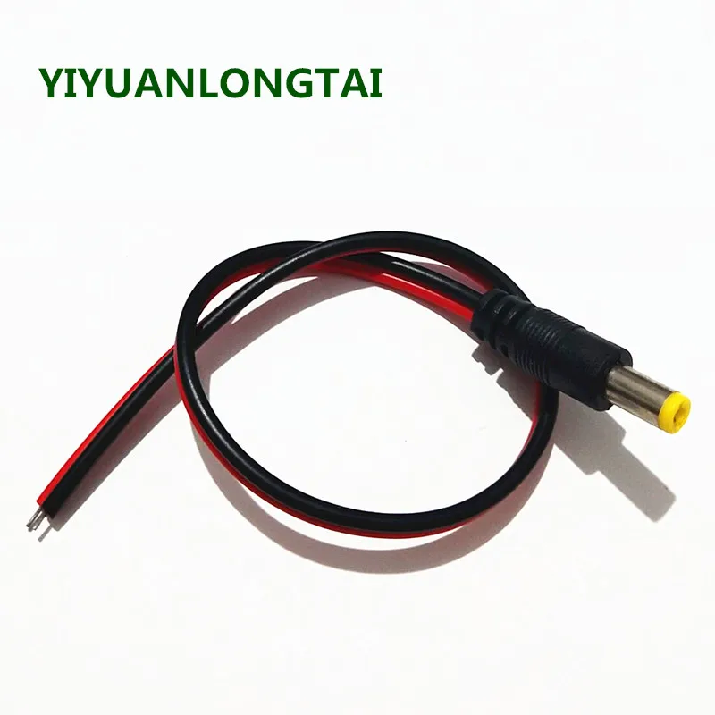 

Proprietary line pure copper core DC power cord monitoring camera power supply connector red and black male line 12V24V
