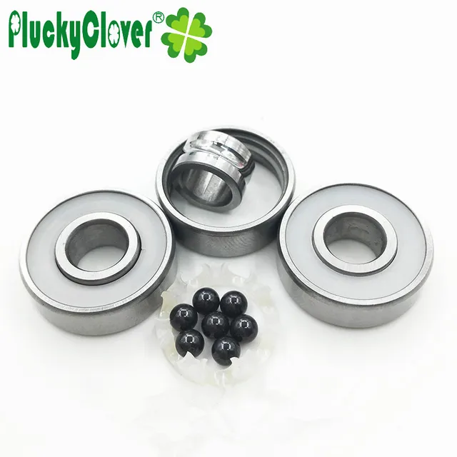 1pc fidget spinner bearing 608 si3n4 balls hybrid ceramic roller fidget spinner bearing size