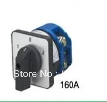 

changeover switch ca10-160/1 , lw26-160/1 160A 690v 3 position 1 knots combination switch