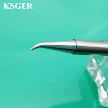 KSGER T12 паяльник советы T12-J02 цифровой сварочные инструменты фена для Hakko T12 паяльная станция