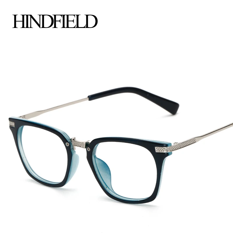 HINDFIELD 2017 модные унисекс квадратные очки Оптическая оправа мужские и женские