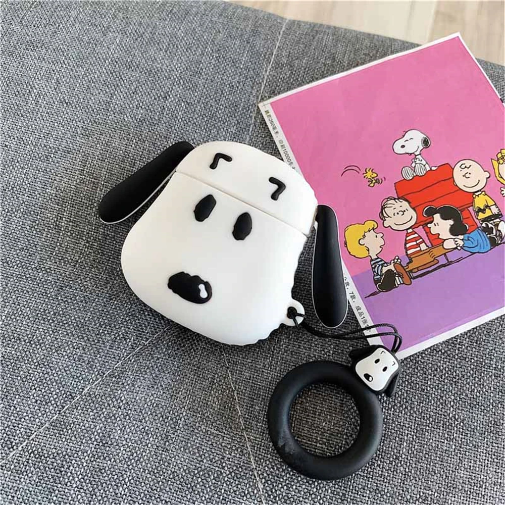 For AirPods Case Cute Dog Earphone Cases For Apple Airpods 2 Earpods Cover Soft Silicone Headphone Case Cover For Air Pods Funda