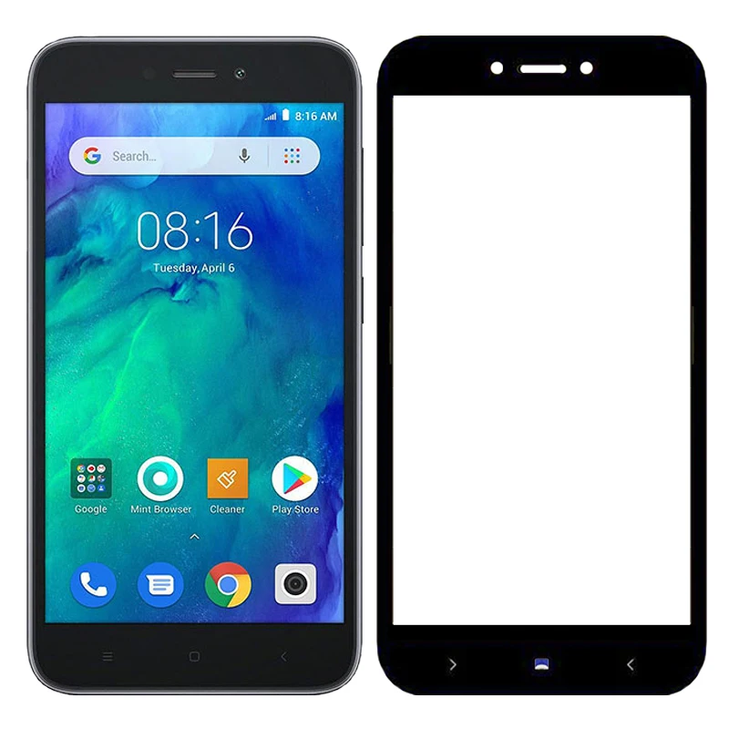 25 шт./лот полный охват Защитная пленка для экрана Xiaomi Redmi GO защитная против