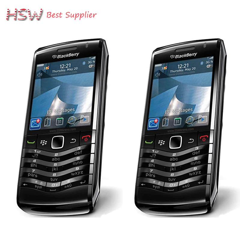 100% Original BlackBerry Pearl 9105 Mobile Phone 3G GSM WiFi Smartphone Quadband Unlocked ...