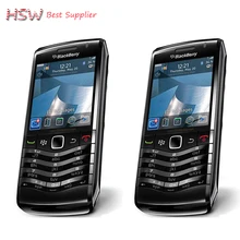 100% Оригинальный BlackBerry Pearl 9105 Мобильный телефон 3 г GSM Wi-Fi смартфон Quadband незаблокированные