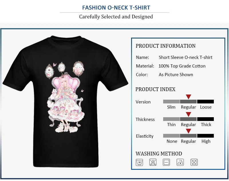 Cats Tea Party 100% Cotton Tees for Men Casual T-Shirt Birthday Funky Round Neck Tee Shirt Short Sleeve Free Shipping Cats Tea Party