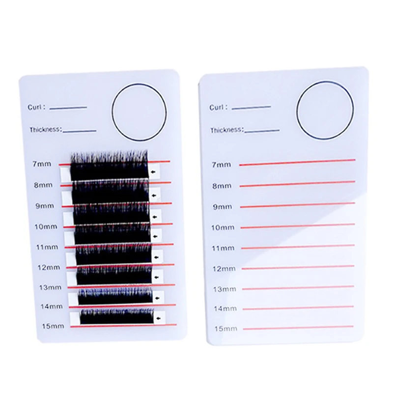 

1pc Eyelash Acrylic Pallet lash Holder Eyelash Extension Tools Lash Individual Eyelash Volume Eyelashes Makeup Tools Glue Holder