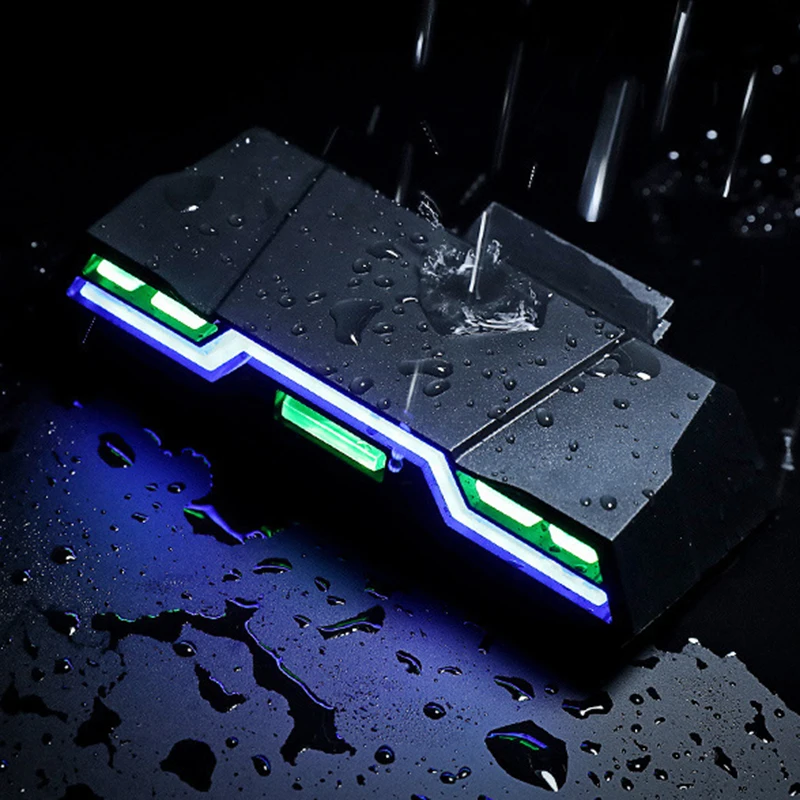 Велосипедный, зарядка от USB задний фонарь горный велосипед Велоспорт ночное предупреждение о поездке черный безопасности Замена MTB удобный