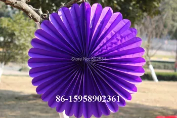 

SPR 5pcs/lot 40 cm Wedding party paper decoration birthday party wedding arrangement paper fan paper flowers balls