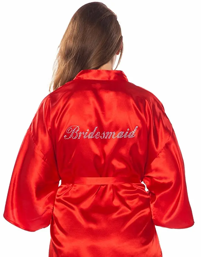 Ночная рубашка ночная для невесты|bridesmaid robes|bride robebathrobe female |