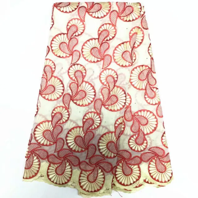 

New african lace fabric high quality swiss voile lace with stones wholesale dry lace fabric For Dress f16002