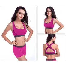 1 шт. хит! Разные цвета! Женский Мягкий Топ спортивный бюстгальтер-стрейч хлопок бесшовный популярный