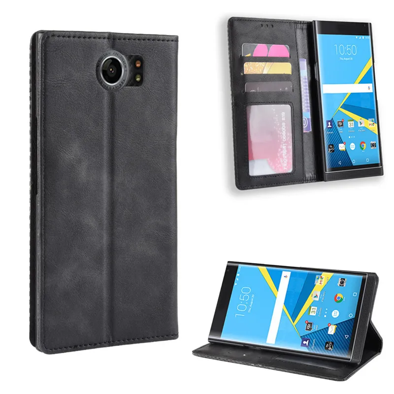 

For Blackberry Priv Case Luxury PU Leather Wallet Protective bag ShockProof Back cover For Blackberry Priv Phone case Flip cover