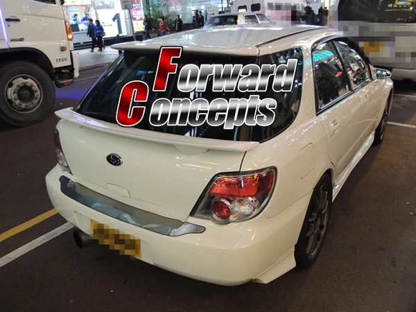 For 02 07 Impreza Gg Wagon Wrx Sti Rear Wing Hatch Middle Spoiler 07 Impreza Gg Wagon Wrx Sti Rear Wing