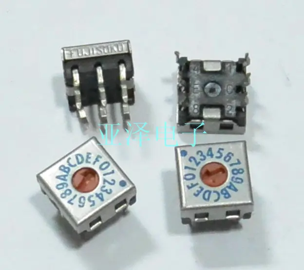 

5PCS/LOT 0-F/16 8421C rotary dial switch DRS7116C encoding complement