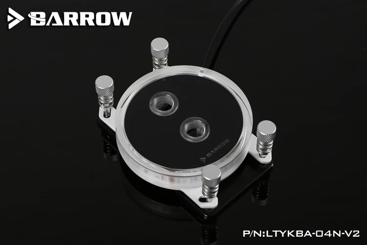  Barrow LTYKBA-04N-V2 Für AM4 CPU Wasser Blöcke LRC RGB v2 Acryl Micro schneiden Micro wasserstraße 