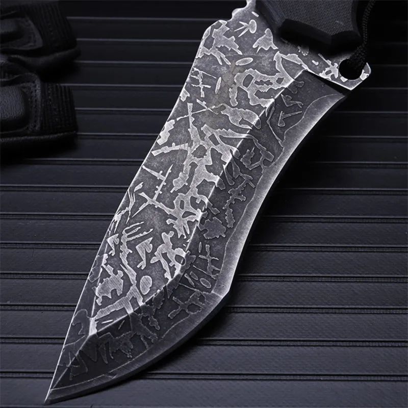 2016 high quality outdoor self-defense field high hardness leggings saber wilderness survival fruit knife small straight knife