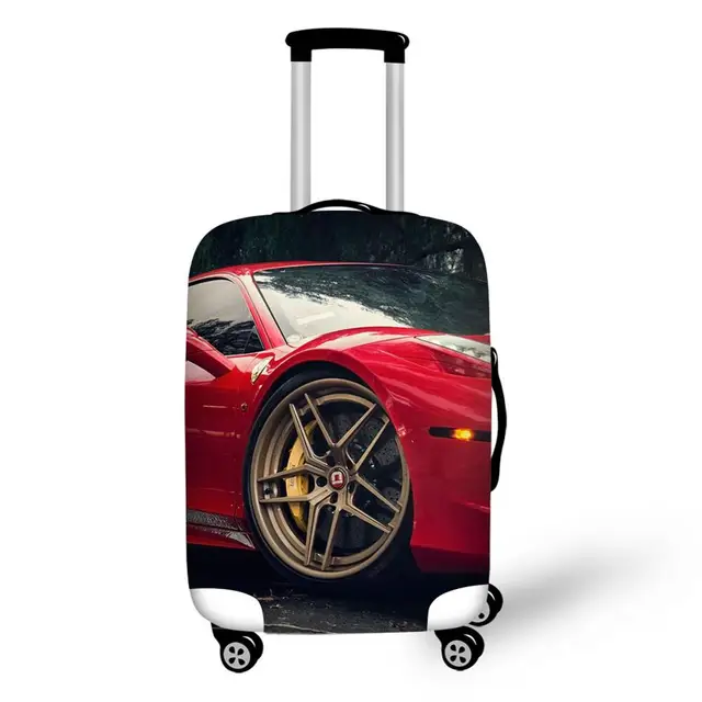 sports car prints luggage cover Suitcase cover suit 18 30 Inch Thick