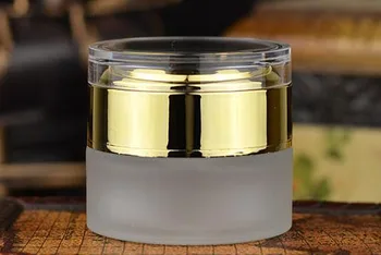 

30g/ 30ml Transparent empty cosmetic cream jar bottle Acrylic cream bottle cap/Sub bottle/cosmetics Bottle glass 80pcs/lot