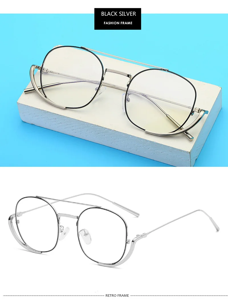 Zilead, Модные металлические необычные очки, оправа для мужчин и женщин, оптические очки Sepectacle, компьютерные очки, очки