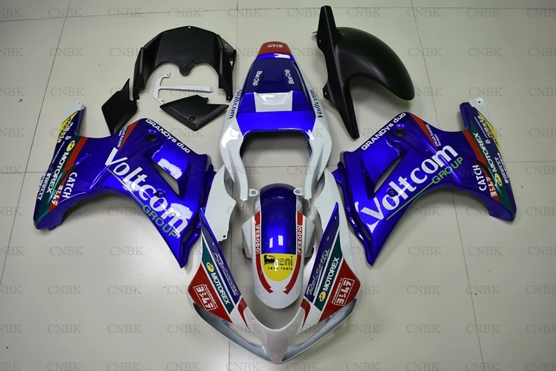 for SV1000 2003 2013 Body Kits SV1000 2004 Blue White Fairing for