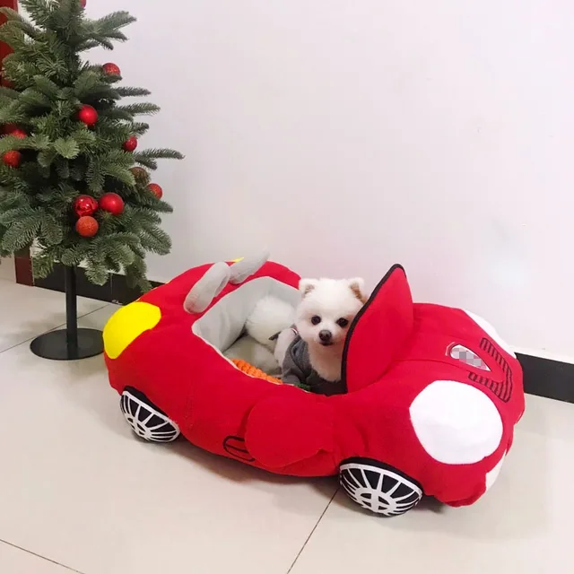 Dog Car Shape Bed 2