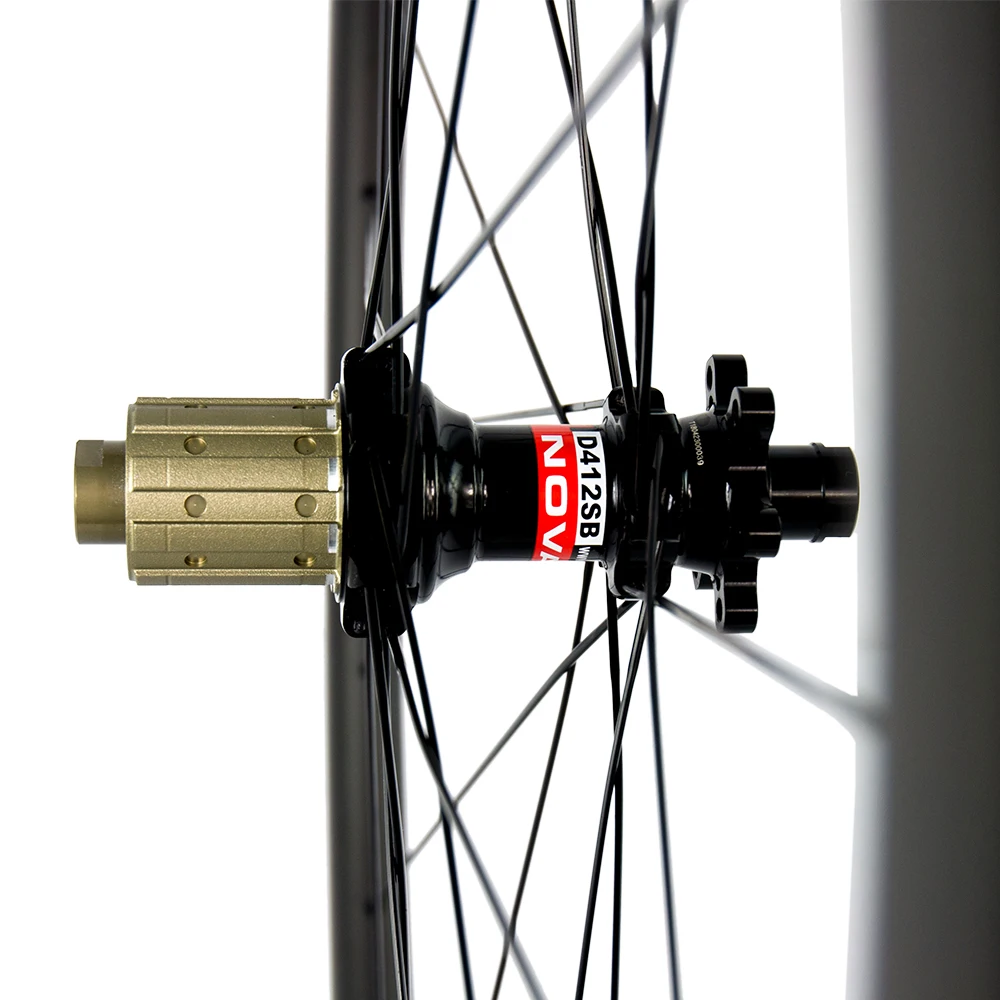 Top Factory Sales Carbon Bike Bicycle Disc Wheelset 30/40/45/55mm Carbon Clincher  Disc Brake 6 Bolt Hubs Tubular Cyclocross Wheels 9