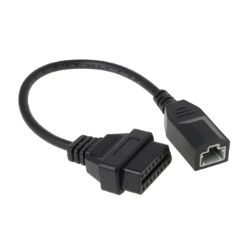 

2019 New Car OBD2 3Pin to 16 Pin Female Cable Auto Diagnostic Connector Adapter For Honda Auto Parts
