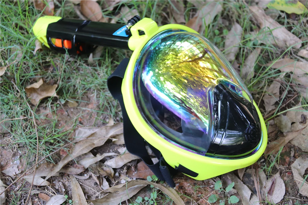 2018 nova máscara de snorkel para natação