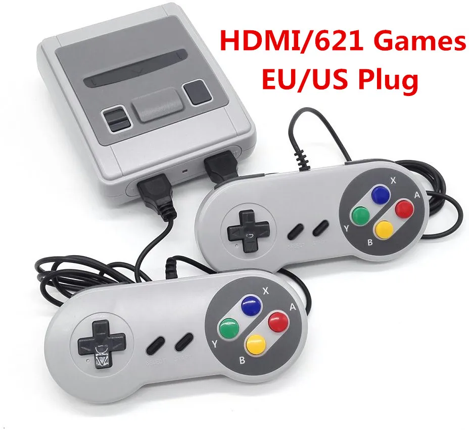 

AV 620/HDMI 621 Games Retro 8Bit Classic Games TV Video Handheld Game Player for NES Classic Games Dual Gamepad Console