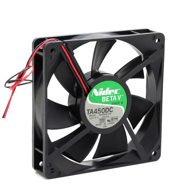 Вентилятор охлаждения для инвертора сервера Nidec TA450DC 1225 120 мм 12*12 см12025 12 см 120*120*25