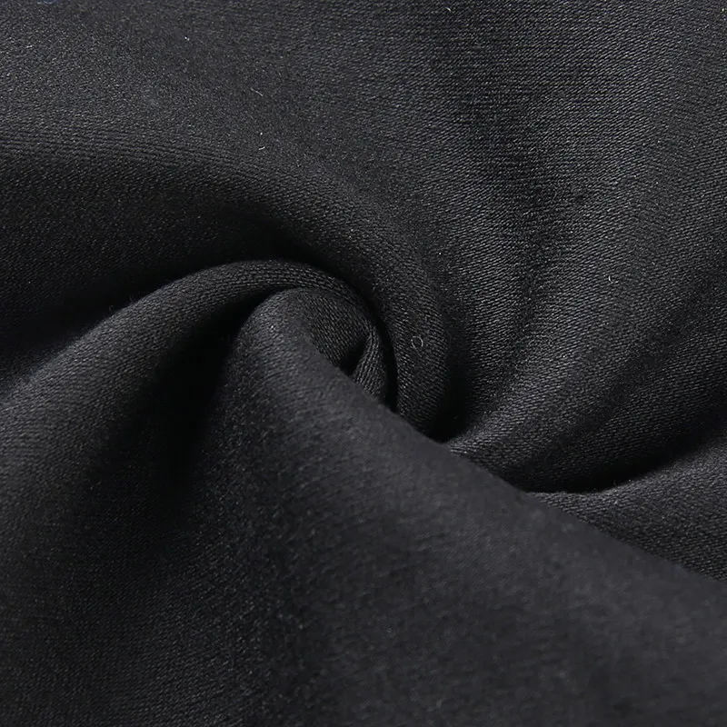 SUCHCUTE Harajuku Высокая талия брюки для девочек для женщин Повседневное Гаремные Брюки, Капри лоскутное цепи черные мотобрюки выдалбливают