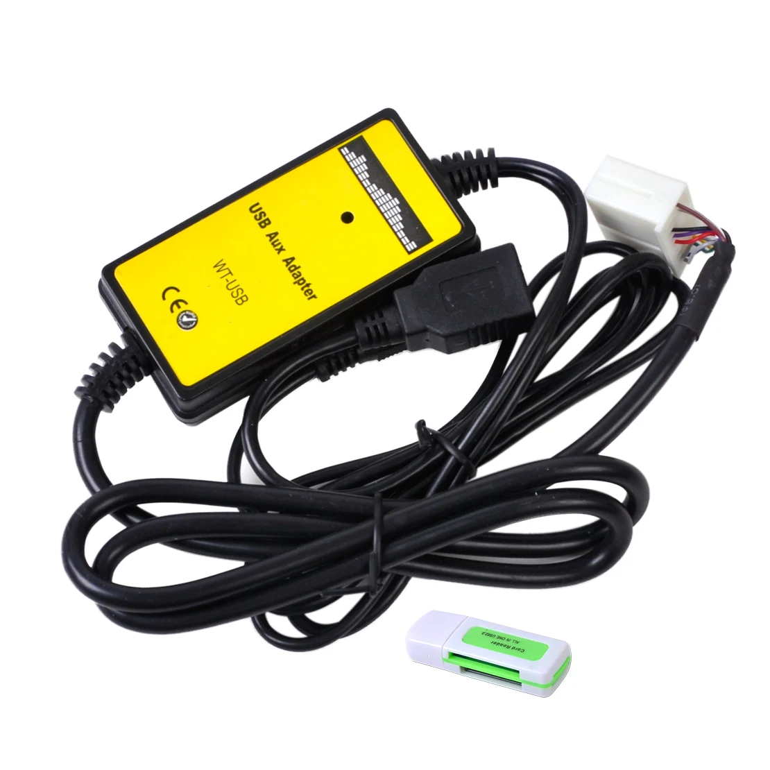 imágenes para DWCX Entrada AUX Reproductor de MP3 Adaptador de Interfaz de Cambiador de CD Cable USB + elemento de lector del coche para honda accord ciudad cívica crv odyssey imágenes para DWCX Entrada AUX Reproductor de MP3 Adaptador de Interfaz de Cambiador de CD Cable USB + elemento de lector del coche para honda accord ciudad cívica crv odyssey