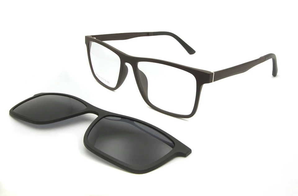 SORBERN Nerd Квадратные Солнцезащитные очки с Cilp на Магнитная линза мужские Оптические очки Рамка поляризационные солнцезащитные очки уличные очки