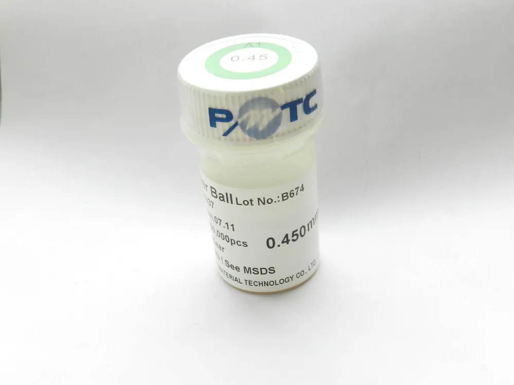0.3 мм PMTC имеют припоя мяч BGA-Сик олова таблицы 250 К/бутылки